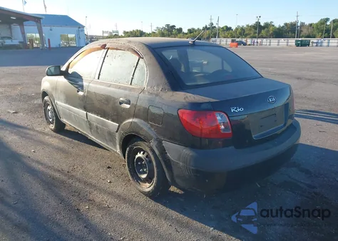 2008 Kia Rio из США, поврежденный, VIN KNADE123X86348331